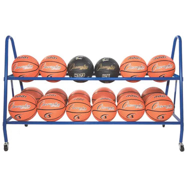 DELUXE HEAVY-DUTY BALL CART | 18 Balls Champion Sports